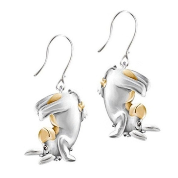 ~AVAILABLE: New! Eeyore Earrings - Picture 1 of 5